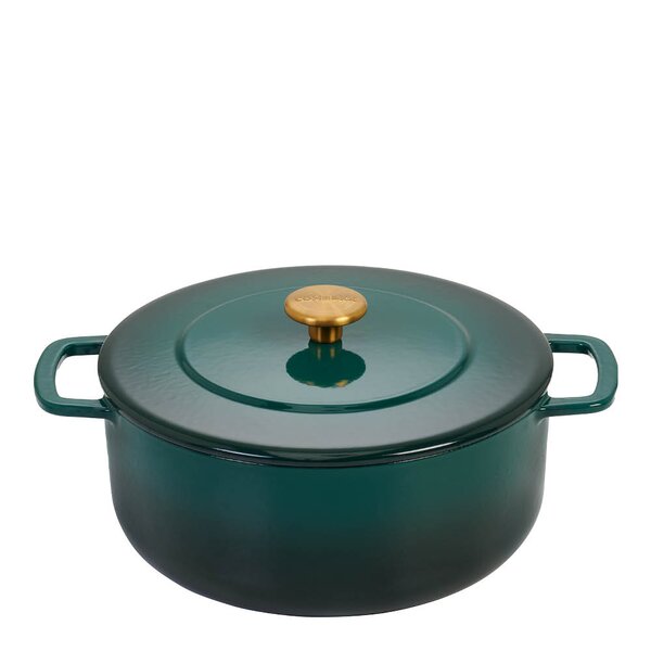 Combekk Støpejernsgryte 28 cm 5,3L holly green