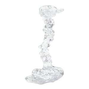 Pols Potten Drip lysestake i glass 25 cm klar
