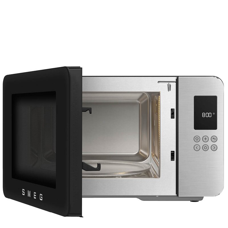 SMEG Collezione mikrobølgeovn grill MOC01 1900W matt svart