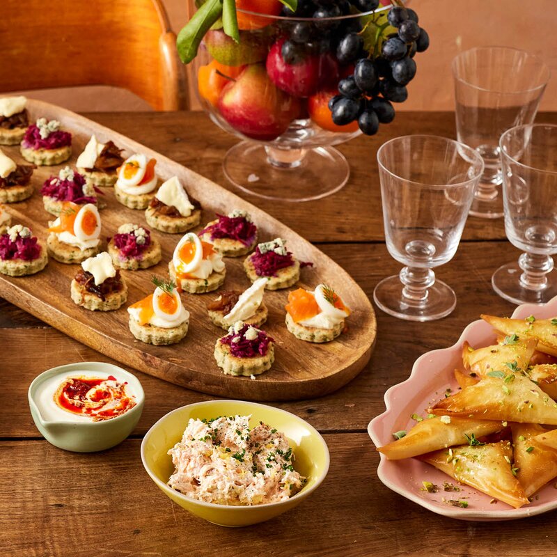 Jamie Oliver Big Love tapasskåler i stentøy 13,5 cm 4 stk rosa/hvit/grønn/gul