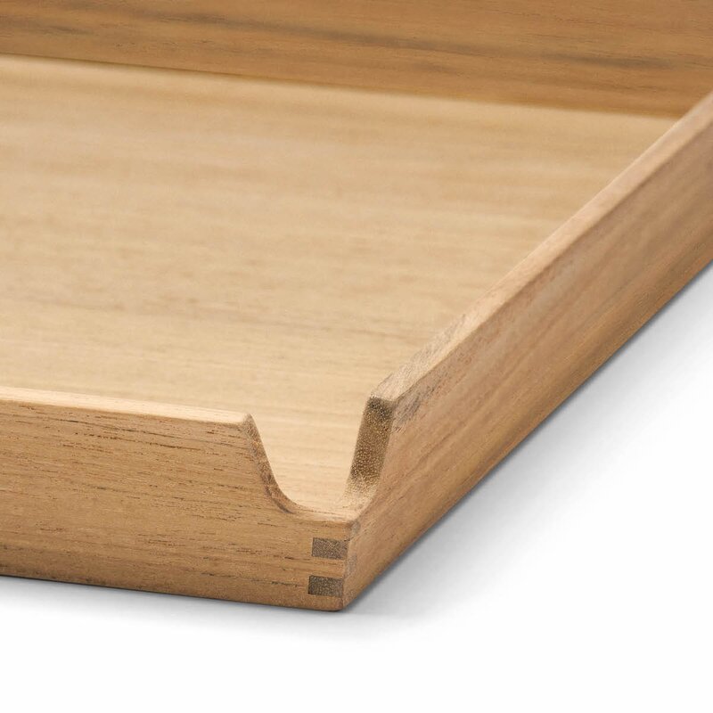 LIND DNA Airy teak brett 36,6x14,6 cm Oyster White