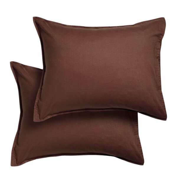 Midnatt Cortado putetrekk 50x70 cm 2 stk brun