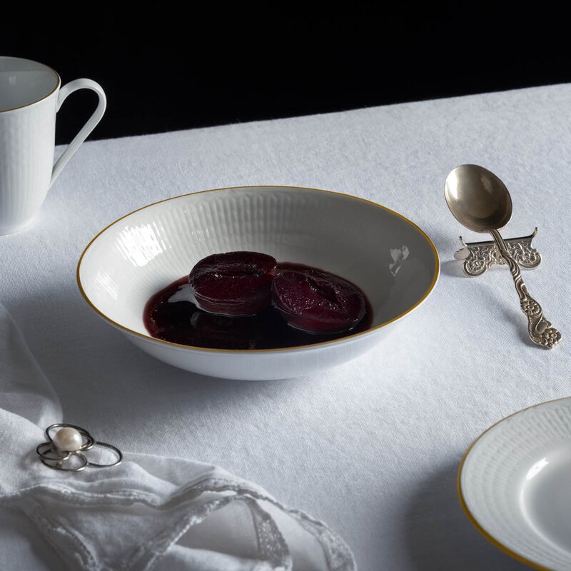 Rörstrand  Swedish Grace Gala dyp tallerken 19 cm hvit