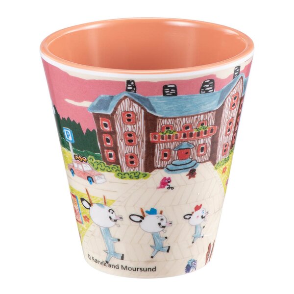 Modern House Bukkene Bruse drikkebeger 30 cl skogens ro rosa