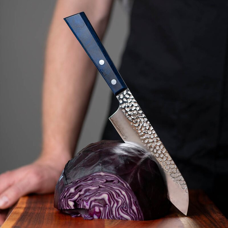 Yaxell Blue Breez santokukniv 16,5 cm DLC blå