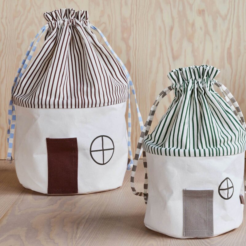 OYOY Koya oppbevaringskurv 34x34x52 cm Nutmeg