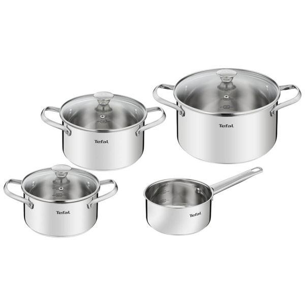 TEFAL, Cook eat Set 7 stk Stainless stee