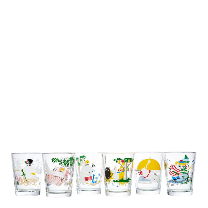 MoominArabia Mummi glass 22 cl Hagefest