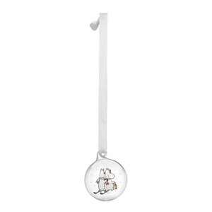 Muurla Mummi julekule 5 cm Mummitrollet