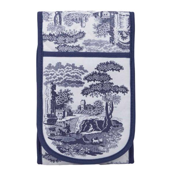 Spode Blue Italian grytevott dobbel 18x88 cm blå/hvit
