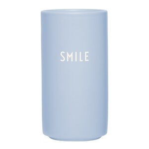 Design Letters Favourite vase SMILE 11 cm dusty blue