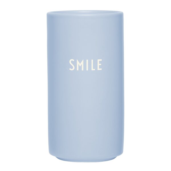 Design Letters Favourite vase SMILE 11 cm dusty blue