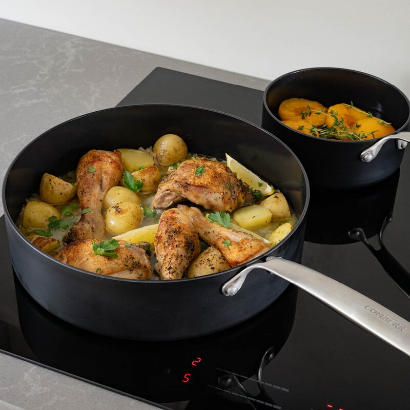 Combekk Element sautépanne keramisk 28 cm svart