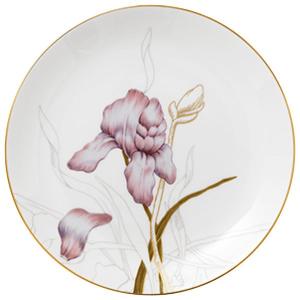 Royal Copenhagen Flora asjett 22 cm iris