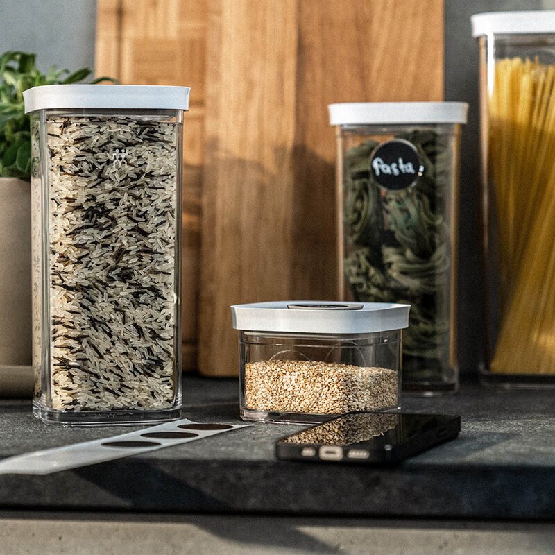 Zwilling Fresh & Save Cube oppbevaringsboks med vakuumlokk 1,3L