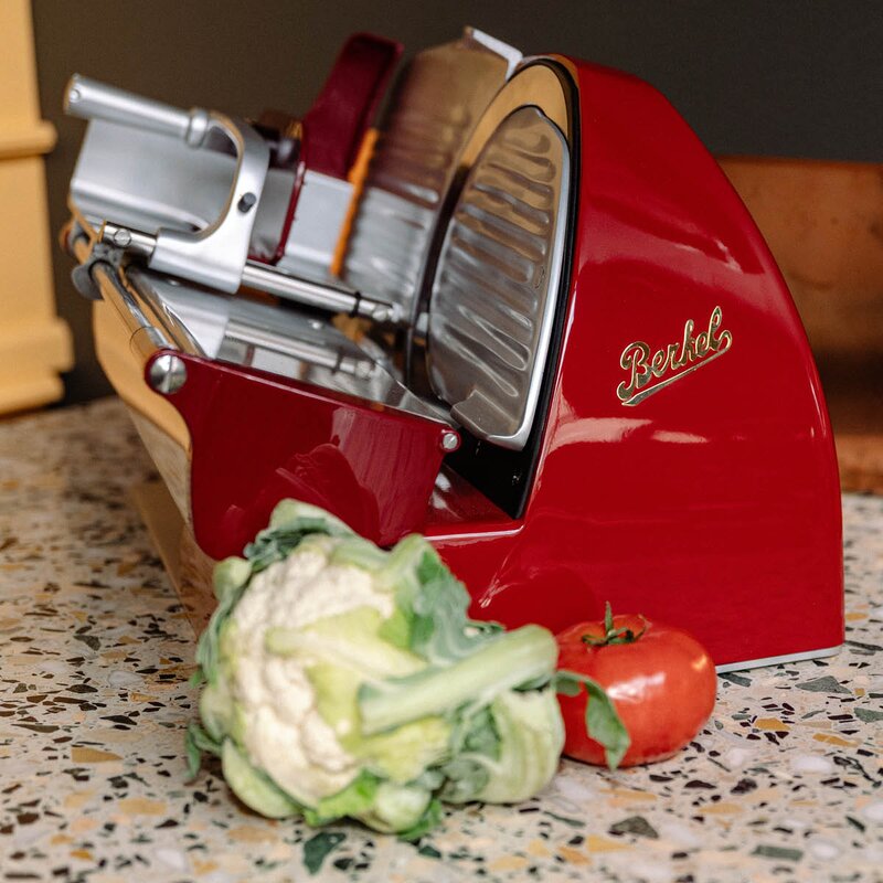 Berkel HL Plus skjæremaskin elektrisk 200 mm rød