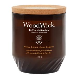 WoodWick Renew duftlys medium incense & myrrh