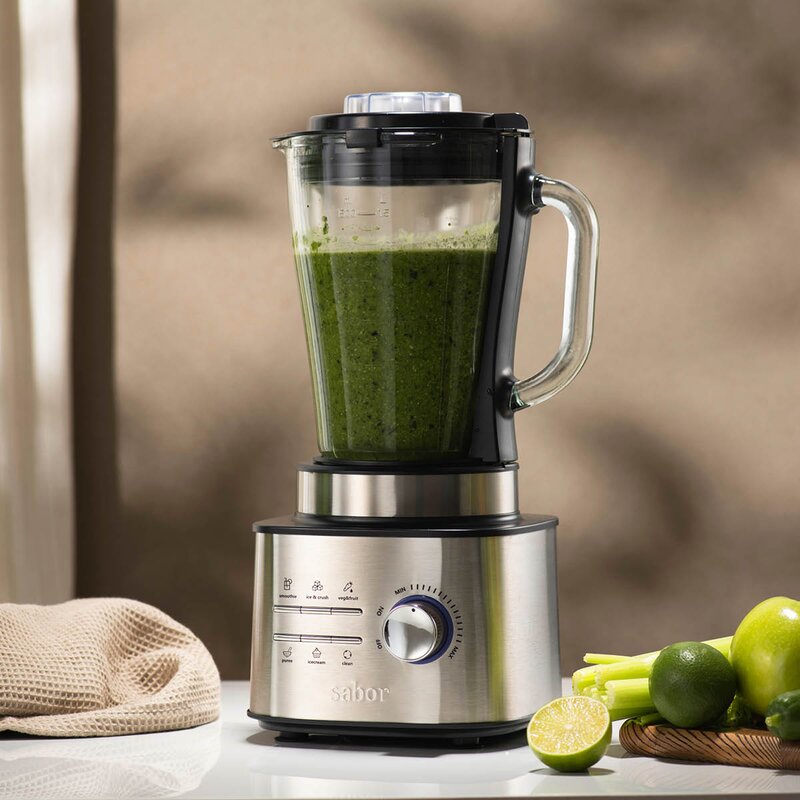 Sabor Ultimate blender 1500W 1,5L børstet/klar