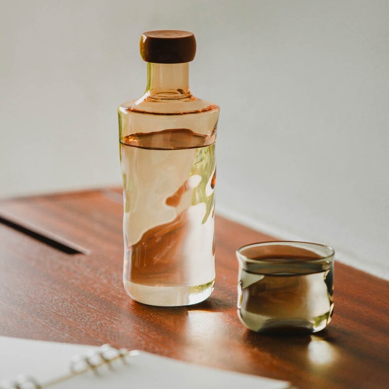 Paveau Swirl flaske large 1,25L Glow