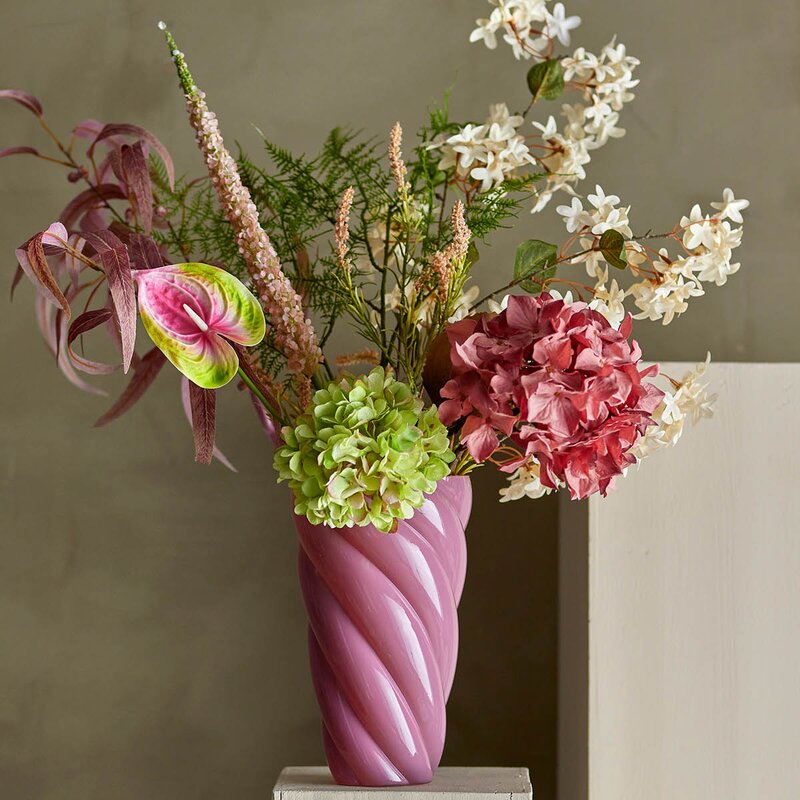 Bloomingville Callo vase 29 cm rosa