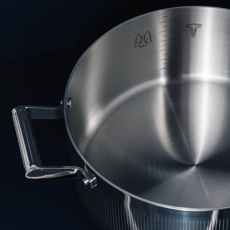 Vargen & Thor Glima gryte 7L stål