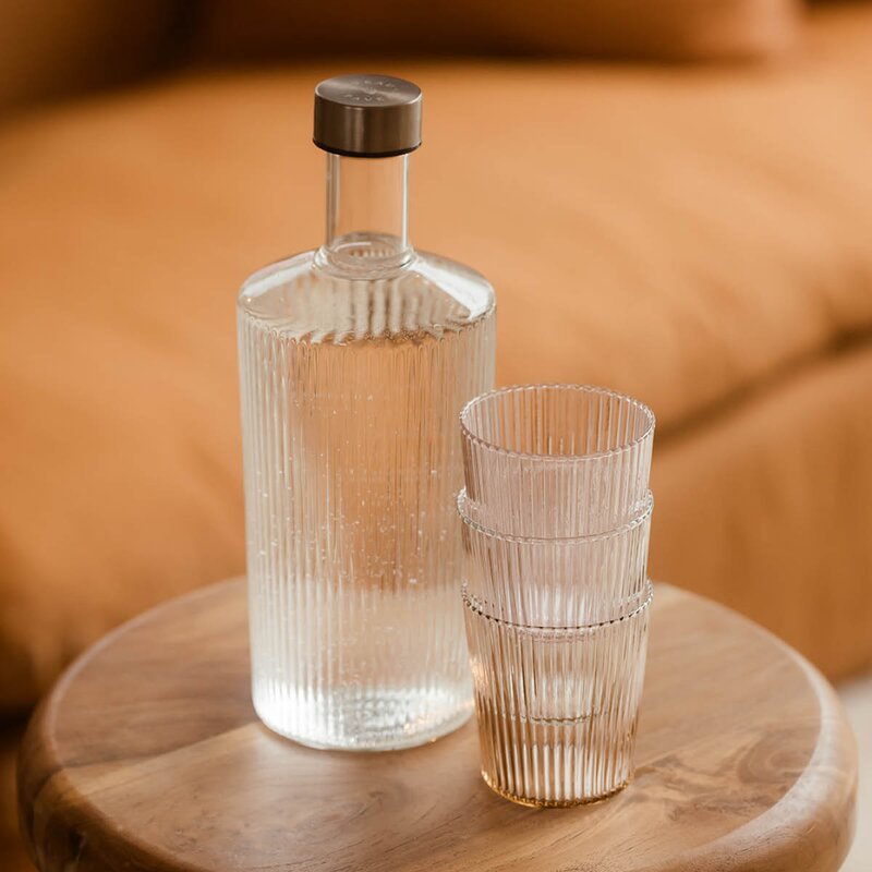 Paveau Ribbed Elegance glass White Haven 25 cl