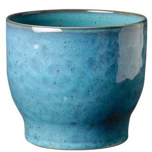 Knabstrup Keramik Potteskjuler Ø16,5 cm støv blå