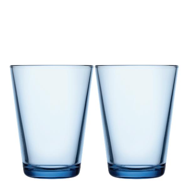 Iittala Kartio glass 40 cl 2 stk aqua