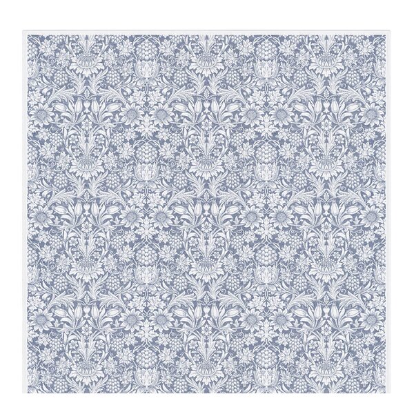 Ekelund William Morris Sunflower duk 150x150 cm mørk blå