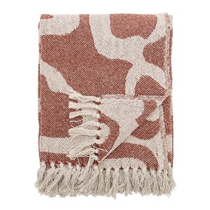 Bloomingville Pledd Salobre 160x130 cm brun