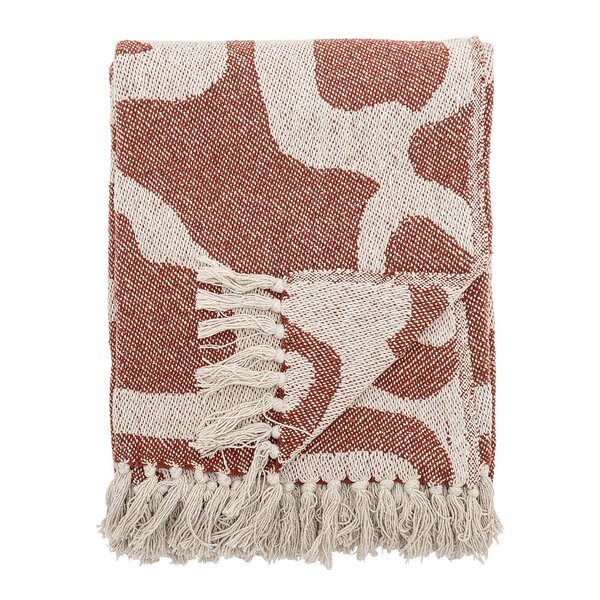 Bloomingville Pledd Salobre 160x130 cm brun