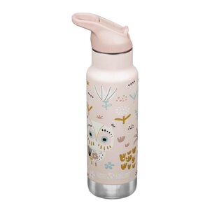 Klean Kanteen Kid Classic Narrow termoflaske 0,35L med sportslokk Owlet