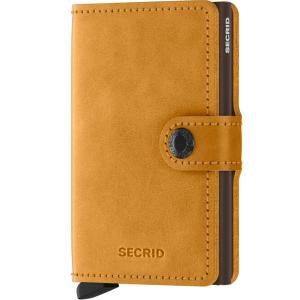 Secrid Miniwallet lommebok m/kortholder ochre