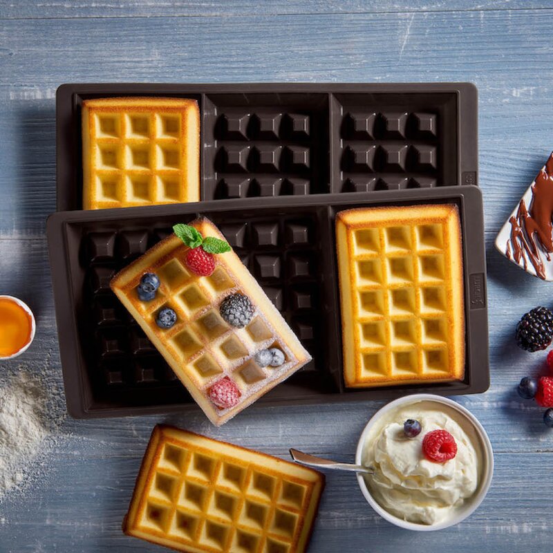 Lurch Flexiform Waffel bakeform til 6 stk vafler