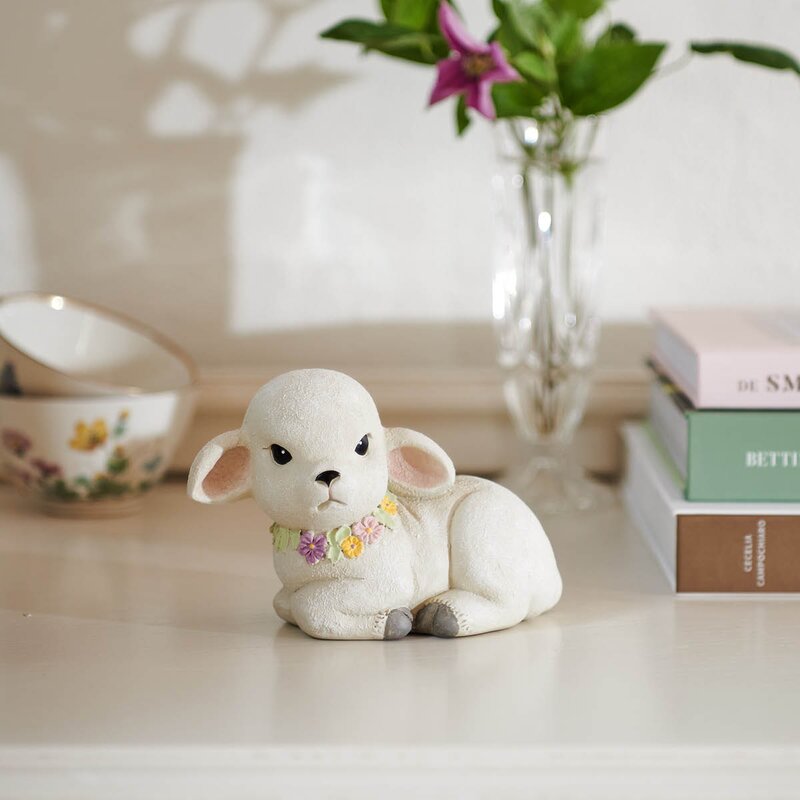 Klarborg Stort lam Lambert figur 13,5 cm