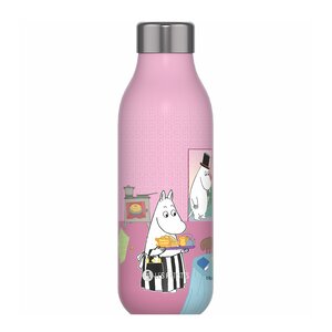 Les Artistes Bottle Up mummi termoflaske 0,5L tea time rosa