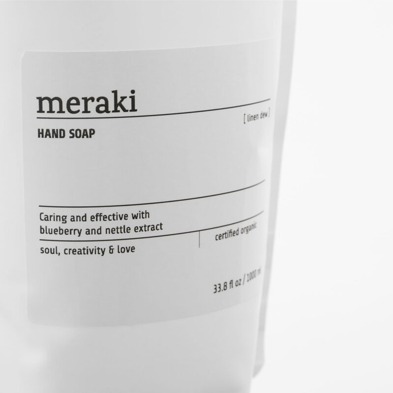 Meraki Håndsåpe refill 1000 ml linen dew