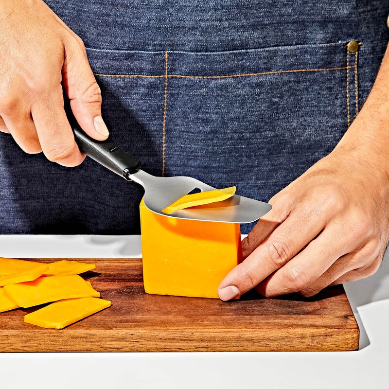 Oxo Ostehøvel 22,5 cm rustfritt stål/svart