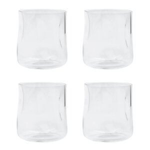 House Doctor Sand vannglass 30 cl 4 stk