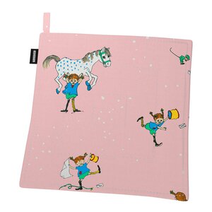 Arvidssons Textil Pippi med vänner gryteklut rosa