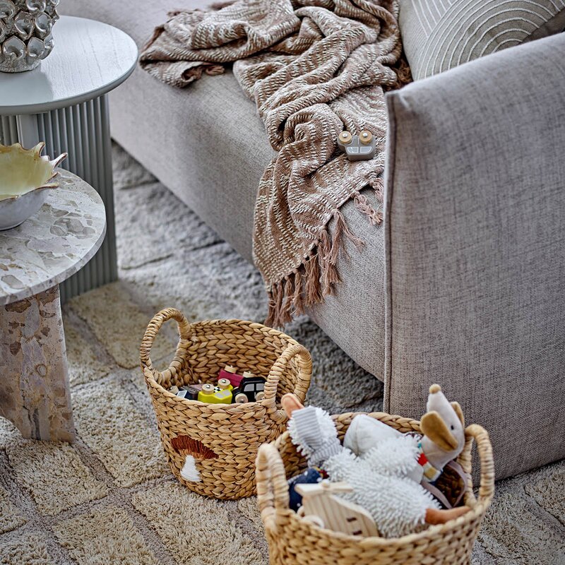 Bloomingville Pledd Okapi 160x130 cm brun