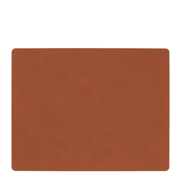 LIND DNA Square Corduroy bordbrikke 45 cm Rust