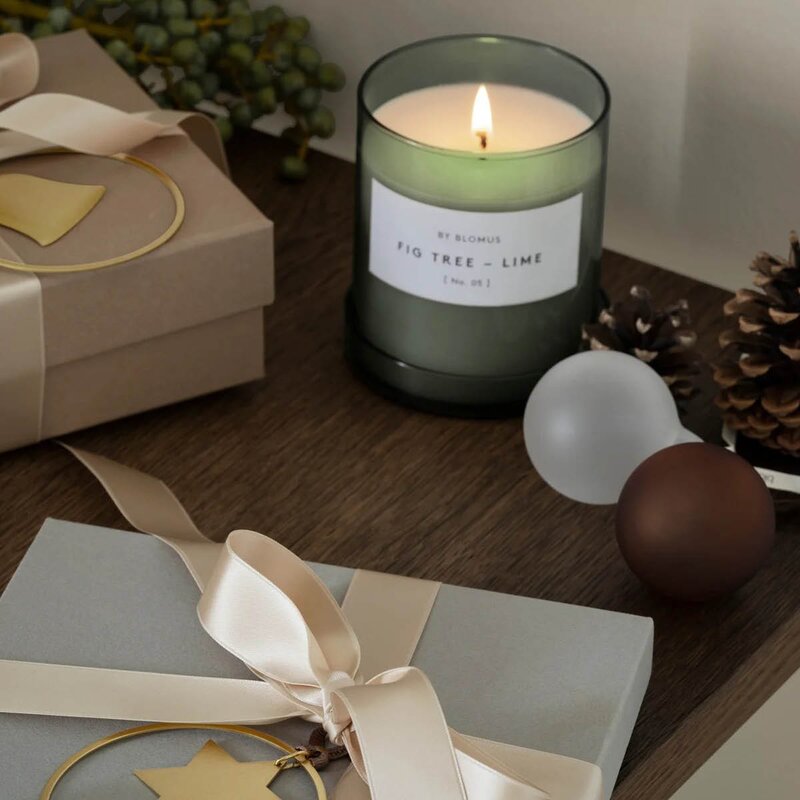 Blomus Valoa duftlys 7,5 cm figtree lime