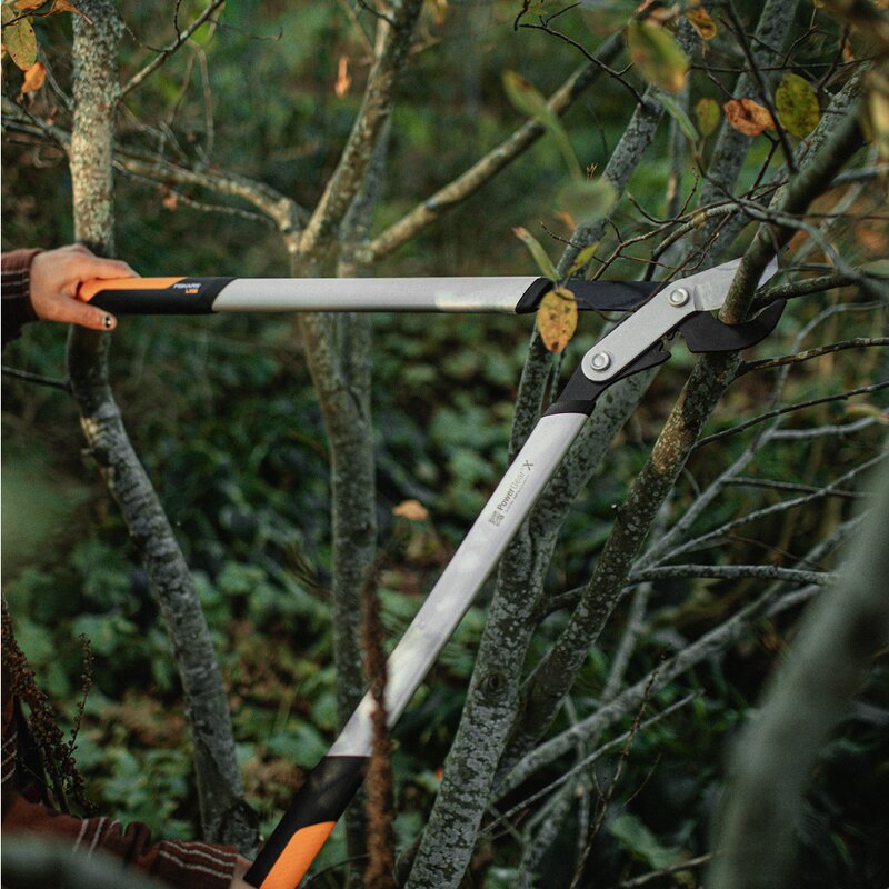 Fiskars PowerGear™ grensaks sideskjær L LX98 85 cm oransje/svart