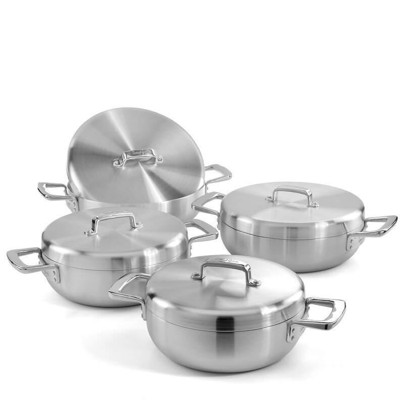 Samuel Groves Sautépanne med lokk 28 cm urban rustfritt stål