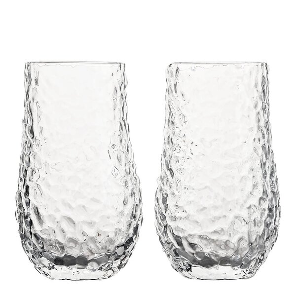 ByOn Swan vannglass 40 cl 2 stk klar