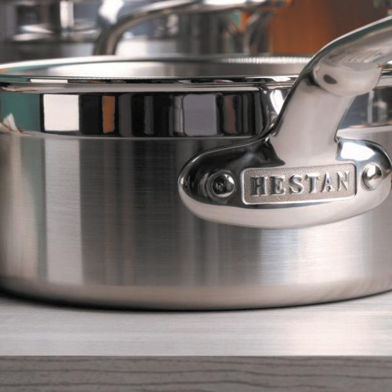Hestan Probond kasserolle med lokk 1,4L stål