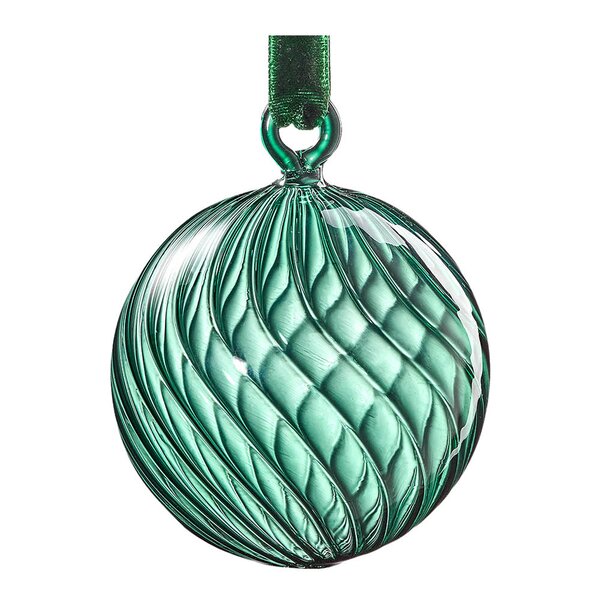 Muurla Glasskule 6 cm blågrønn