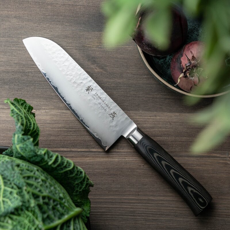 Tamahagane San Tsubame santokukniv 16 cm