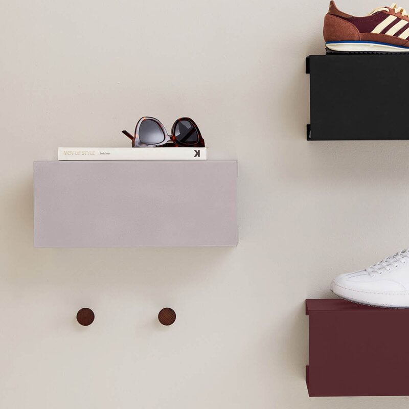 ReCollector BoxShelf hylle 35x25x15 cm Stone Silver